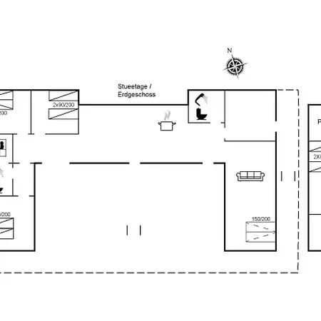 Edo - 575m From The Sea By Interhome בית נופש Spodsbjerg